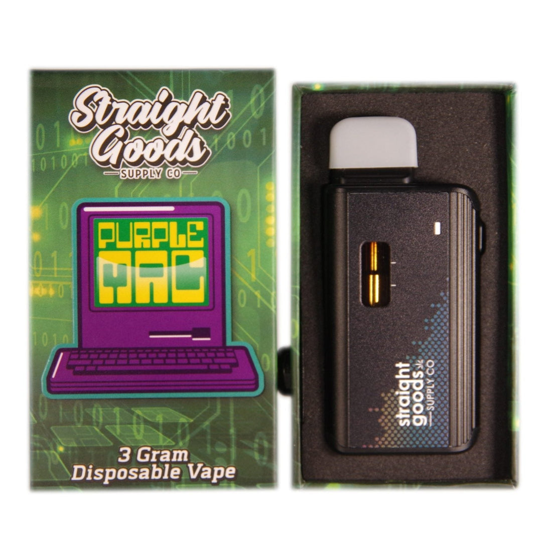 STRAIGHT GOODS THC DISPOSABLE VAPE PEN | 3G