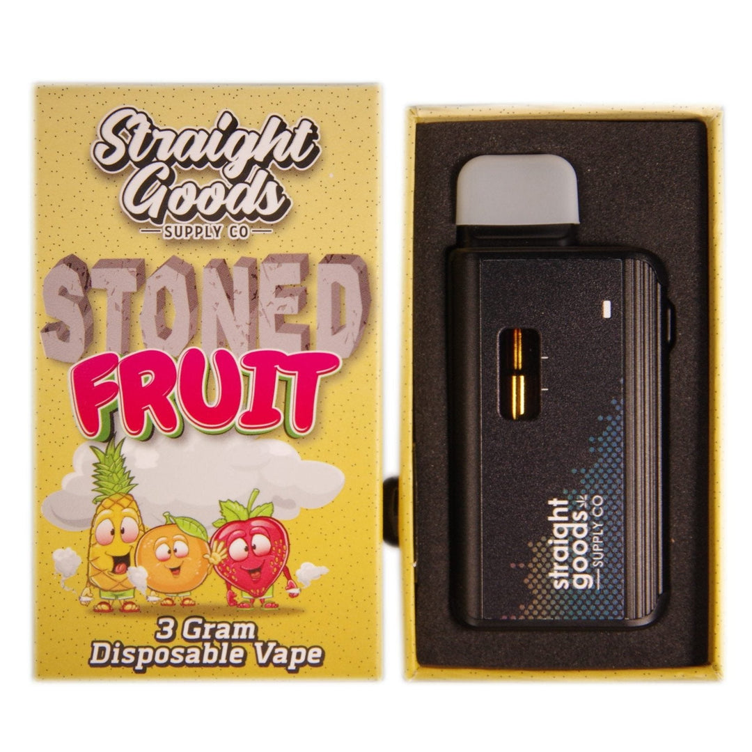 STRAIGHT GOODS THC DISPOSABLE VAPE PEN | 3G