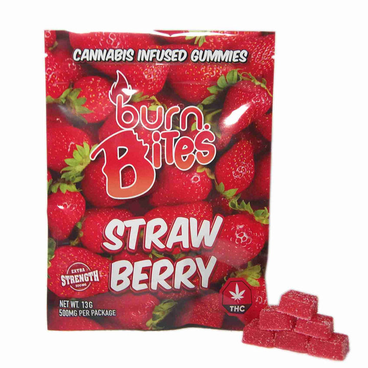 BURN BITES EXTRA STRENGTH THC GUMMIES | 500MG EDIBLES