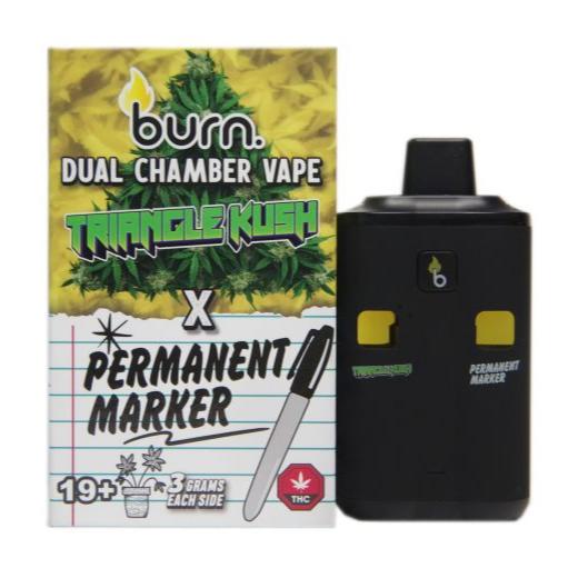 BURN. THC DUAL DISPOSABLE VAPE PEN | 6G