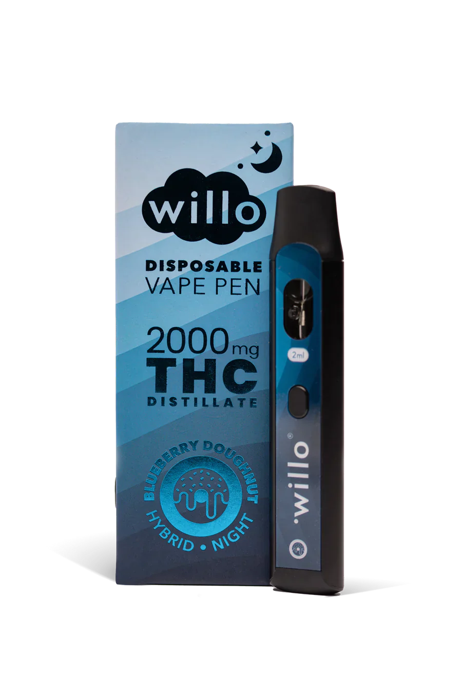 WILLO THC DISPOSABLE VAPE PEN | 2G