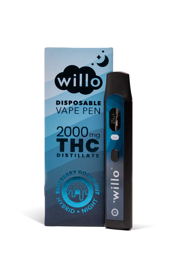 STYLO VAPE JETABLE AU THC WILLO | 2G