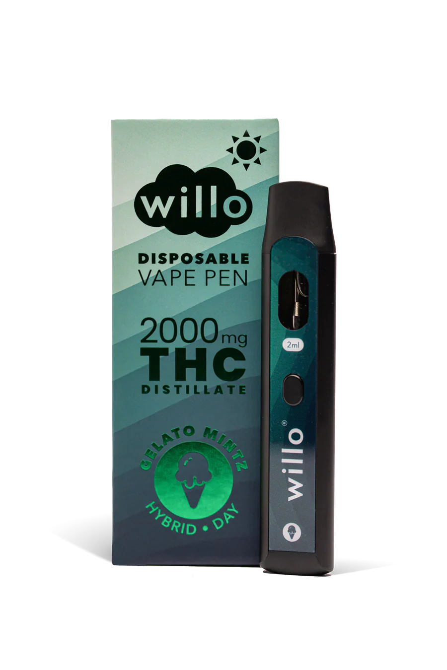 STYLO VAPE JETABLE AU THC WILLO | 2G