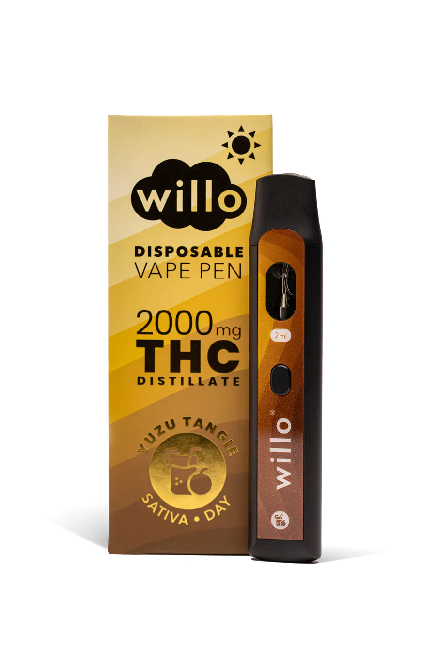 STYLO VAPE JETABLE AU THC WILLO | 2G