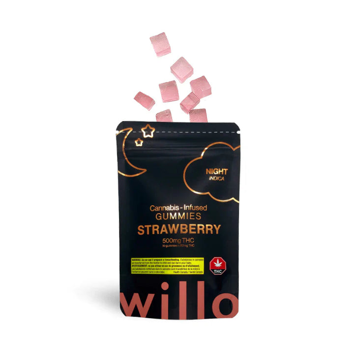 WILLO THC DAY & NIGHT GUMMIES | 500MG EDIBLES